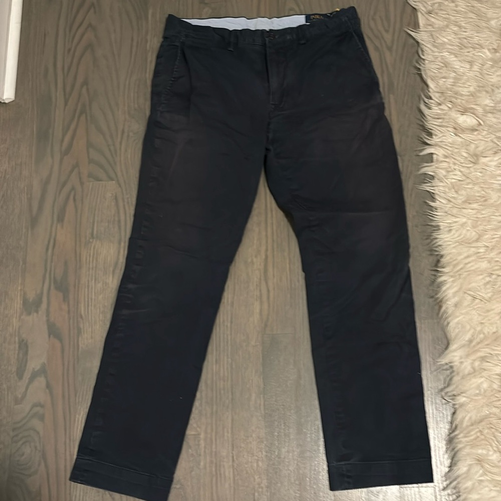 Men’s Polo Navy Khaki Pants
